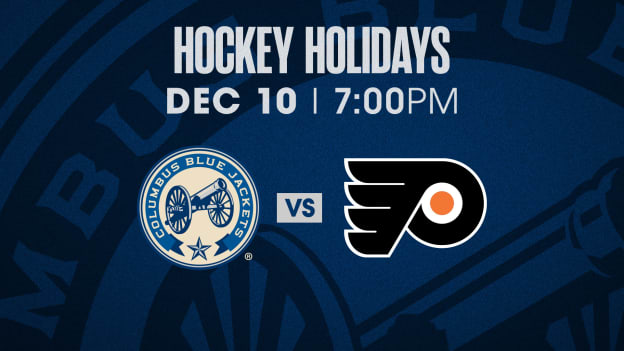 TUESDAY, DECEMBER 10 AT 7 PM VS. PHILADELPHIA FLYERS