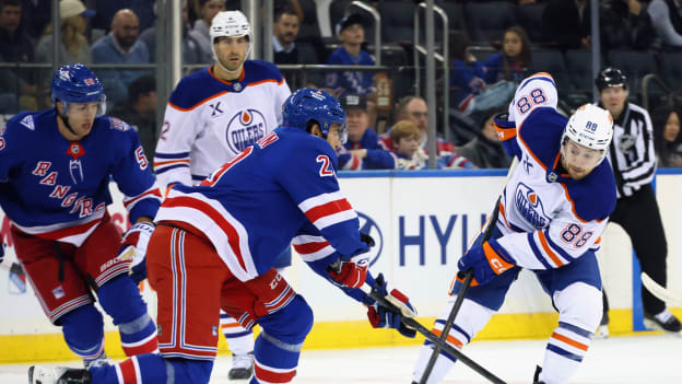 Edmonton Oilers v New York Rangers