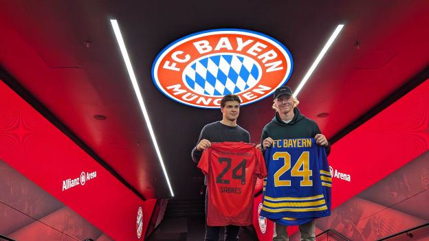 NHL Global Series Challenge Germany 2024, JJ Peterka, Buffalo Sabres, Allianz Arena