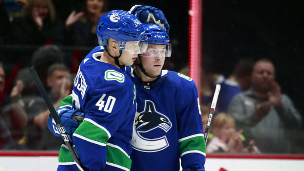 Elias Pettersson Brock Boeser VAN