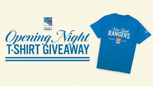 Opening Night T-Shirt Giveaway presented by Chase
