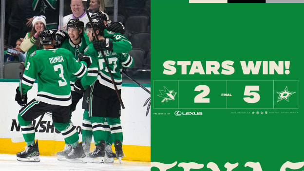 Game Recap: SJS 2 DAL 5