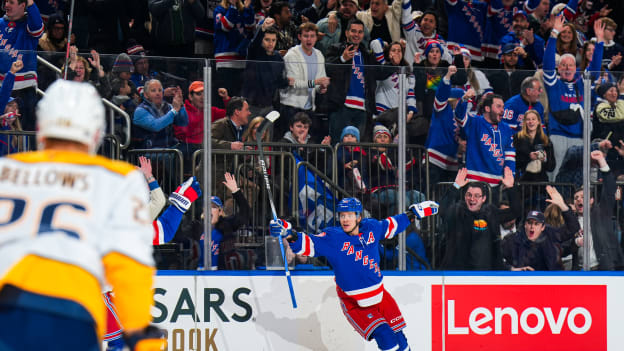 Nashville Predators v New York Rangers