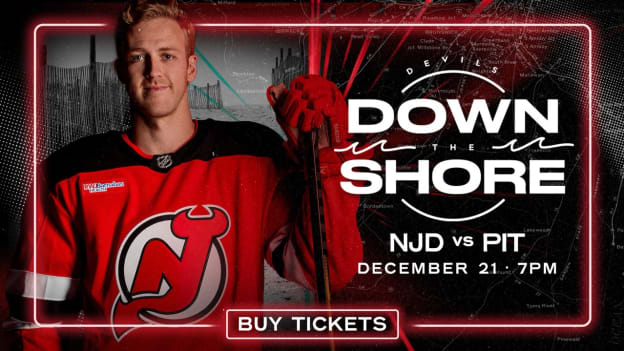 Devils Down The Shore • NJD vs PIT • Dec. 21