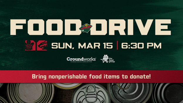 Food Drive - March 15