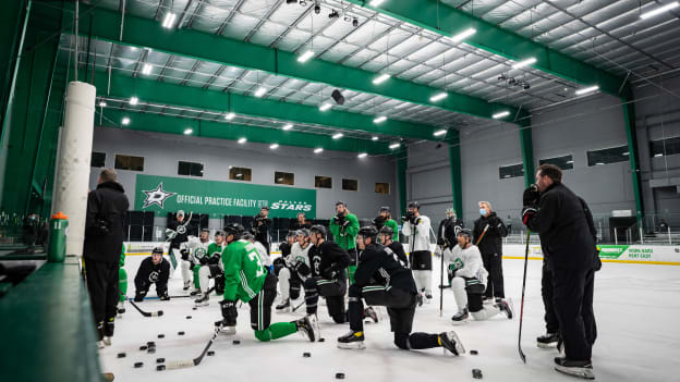 Stars open 2020-21 season with first day of training camp