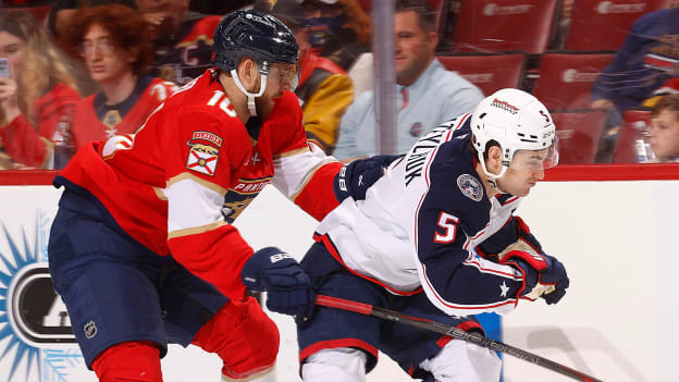 FINAL: Panthers 7, Blue Jackets 6 (OT)