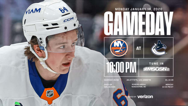 Game Preview: Islanders at Canucks