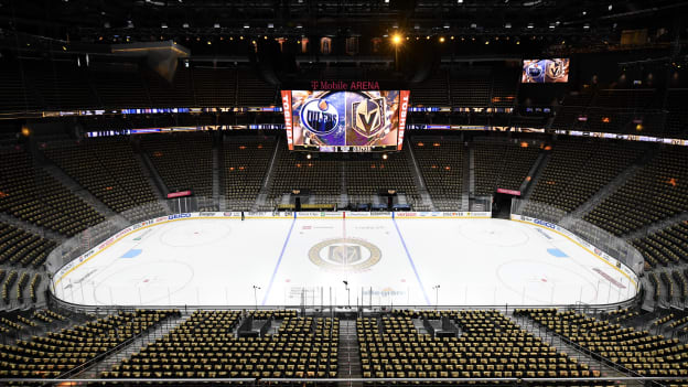 Edmonton Oilers v Vegas Golden Knights - Game One