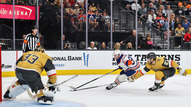 Edmonton Oilers v Vegas Golden Knights