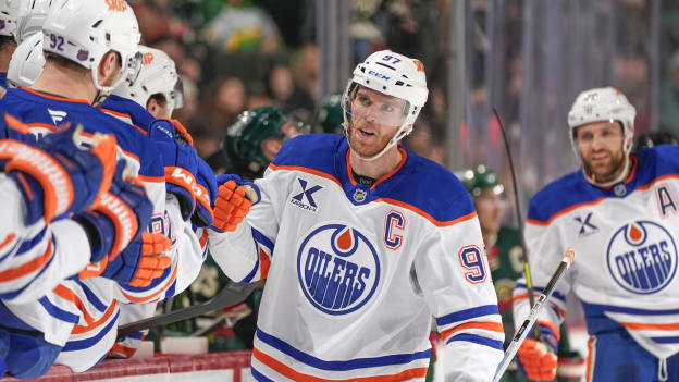 Edmonton Oilers v Minnesota Wild