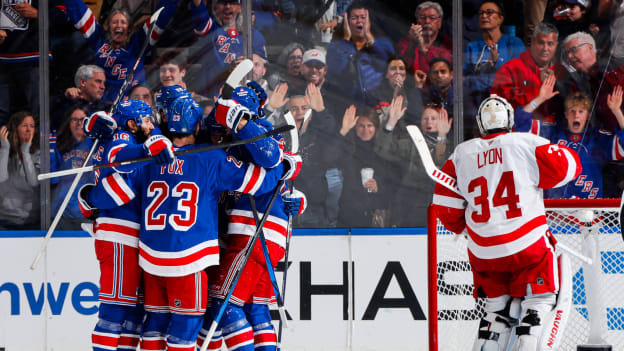 Detroit Red Wings v New York Rangers