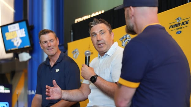 Andrew Brunette Meets Preds Fans at Summer Select-a-Seat
