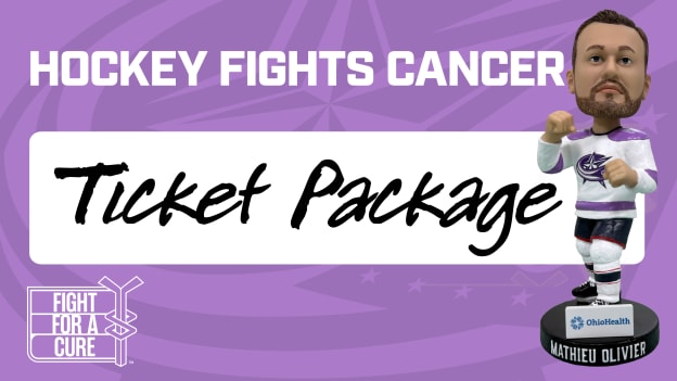 HOCKEY FIGHTS CANCER TICKET PACKAGE