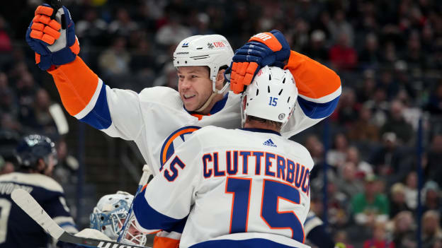 UBS Postgame Photos: Islanders 2, Blue Jackets 0