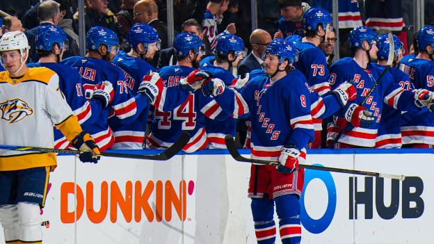 Nashville Predators v New York Rangers