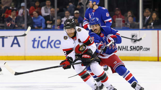 Ottawa Senators v New York Rangers