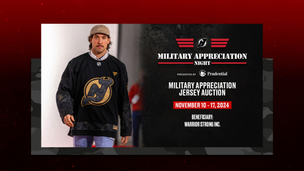 Autographed Military Appreciation Jersey