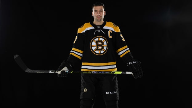 Bergeron Named 20th Bruins Captain