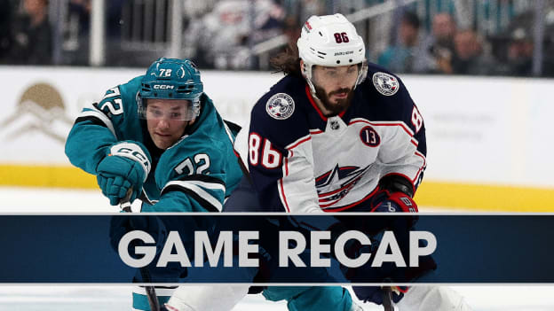 Blue Jackets battle back to earn a point in San Jose