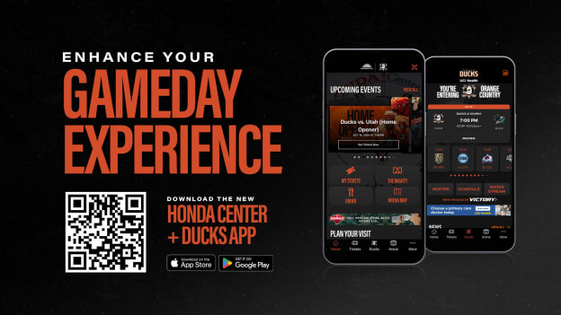 Download the Honda Center + Ducks App!