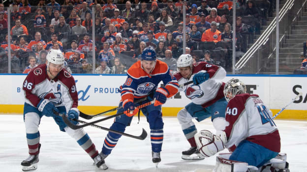 GALLERY: Oilers vs. Avalanche