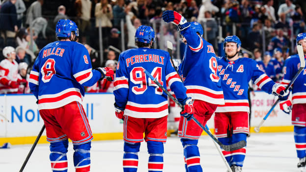 Detroit Red Wings v New York Rangers