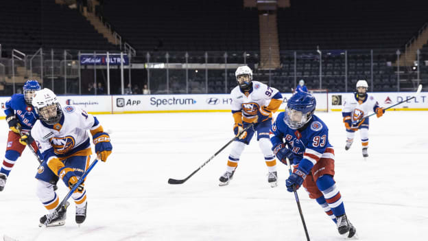 Jr. Rangers vs Jr. Islanders @ MSG