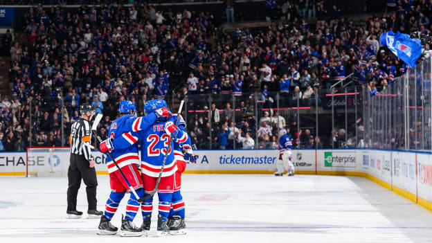 Vancouver Canucks v New York Rangers