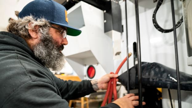 Outdoor Hockey in Winthrop, Washington