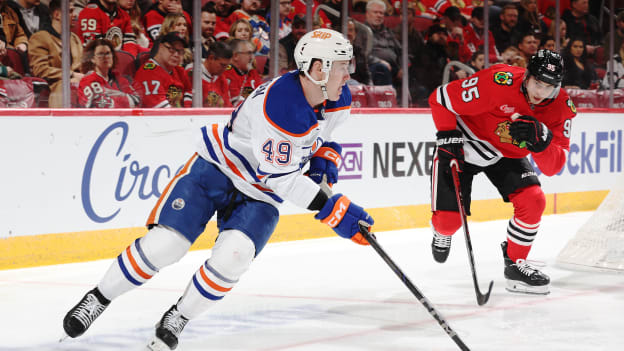 Edmonton Oilers v Chicago Blackhawks