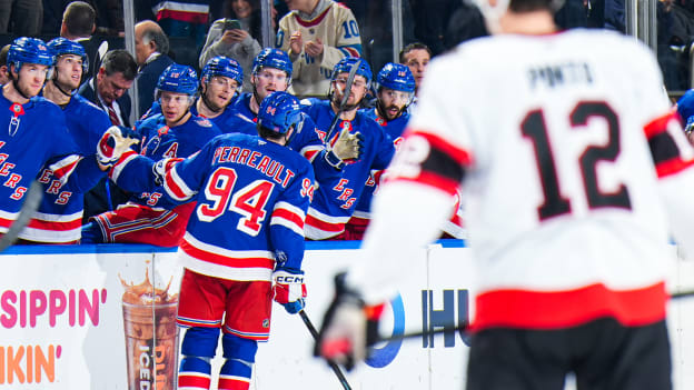 Ottawa Senators v New York Rangers