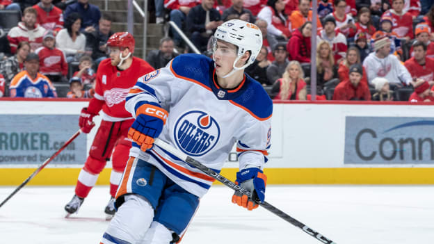 Edmonton Oilers v Detroit Red Wings