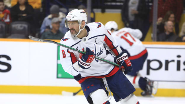 Ovechkin till 20 mål för 21:a gången i karriären