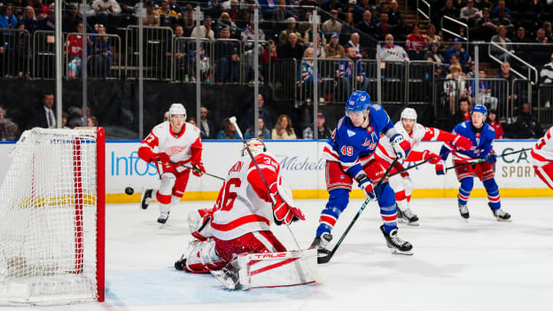 Detroit Red Wings v New York Rangers