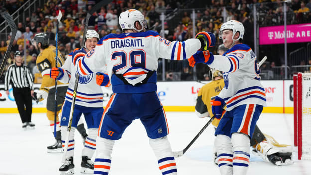 Edmonton Oilers v Vegas Golden Knights