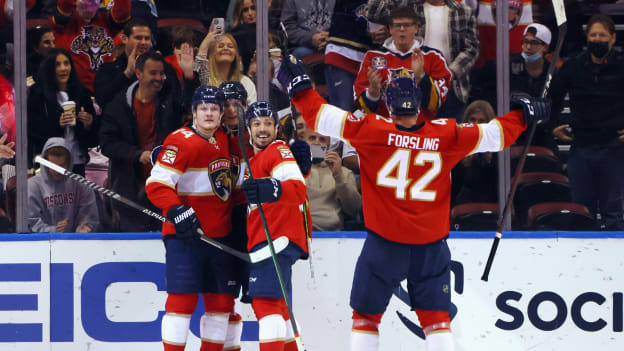 Calgary Flames at Florida Panthers January 4, 2022