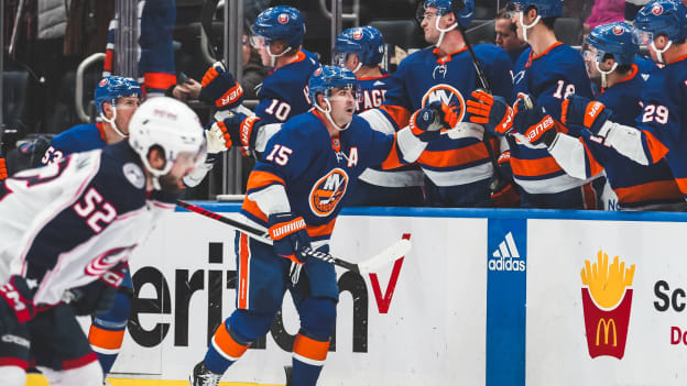 UBS Postgame Photos: Islanders 7, Blue Jackets 3