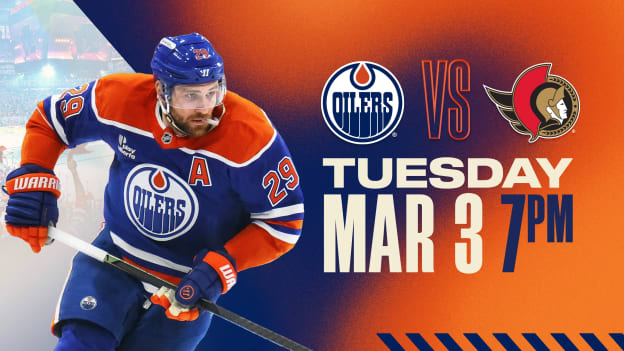 Oilers vs Senators: March 3