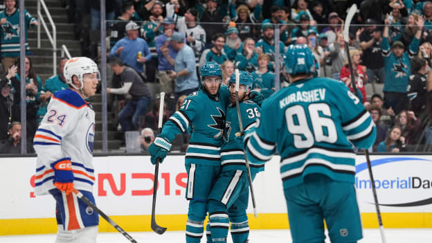 Edmonton Oilers v San Jose Sharks