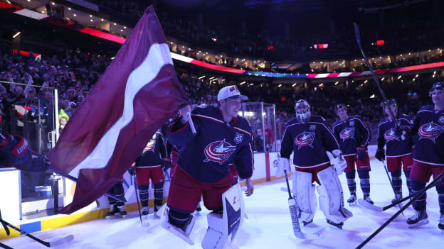 Merzlikins gets his chance to represent Latvia on the Olympic stage