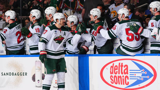 FINAL (OT): Wild 5, Sabres 4