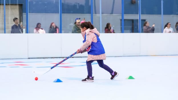 PHOTOS: Try Street Hockey for Free with Girl Scouts of Nassau County