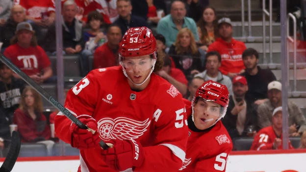 Edmonton Oilers v Detroit Red Wings