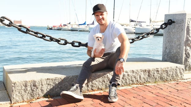 Players' Pets, pres. By PetSmart: David Krejci and Diggles