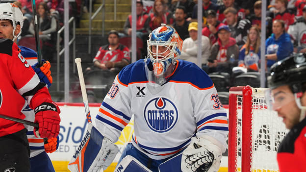 Edmonton Oilers v New Jersey Devils