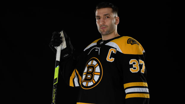 Bergeron Named 20th Bruins Captain
