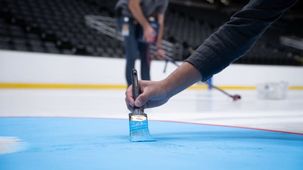 Honda Center Ice Installation 2023