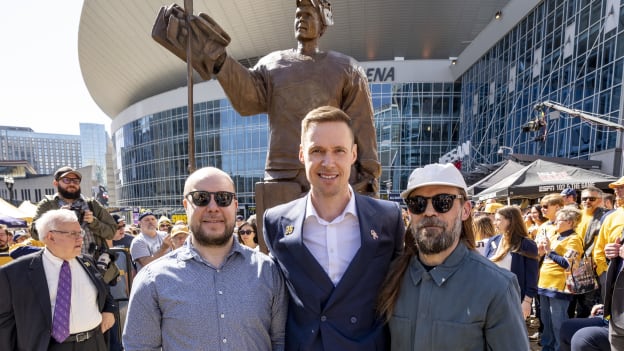Pekka Rinne Statue Unveiling