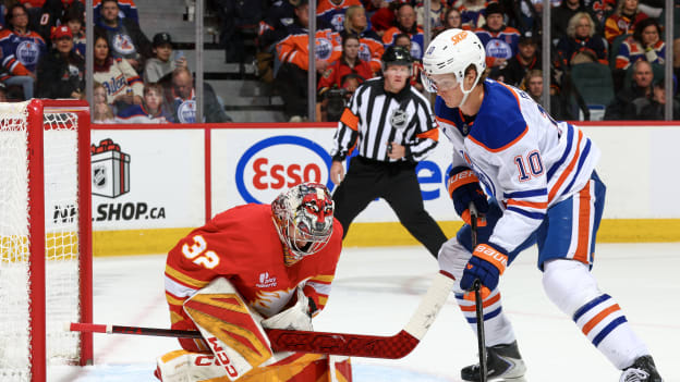 Edmonton Oilers v Calgary Flames